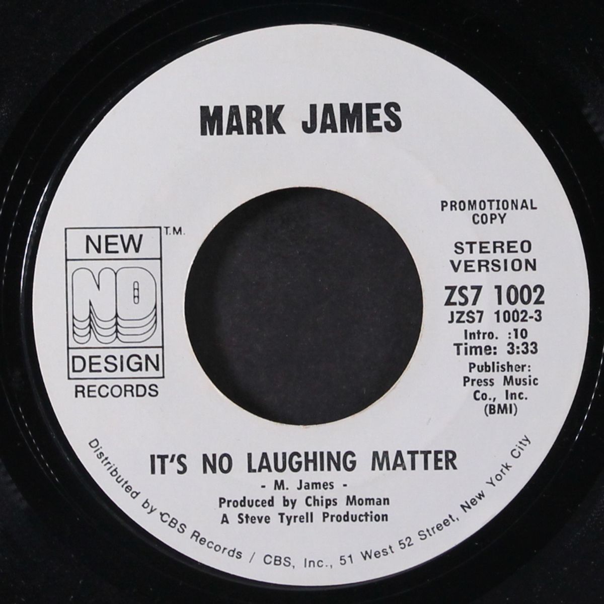 it's no laughing matter / mono by MARK JAMES