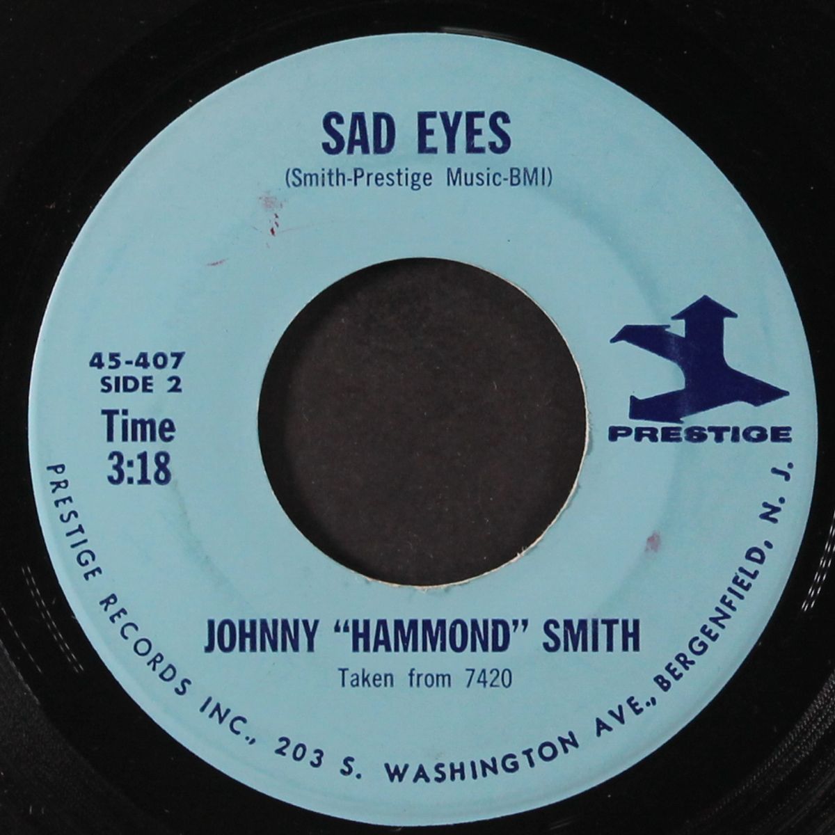 opus de funk / sad eyes by JOHNNY "HAMMOND" SMITH