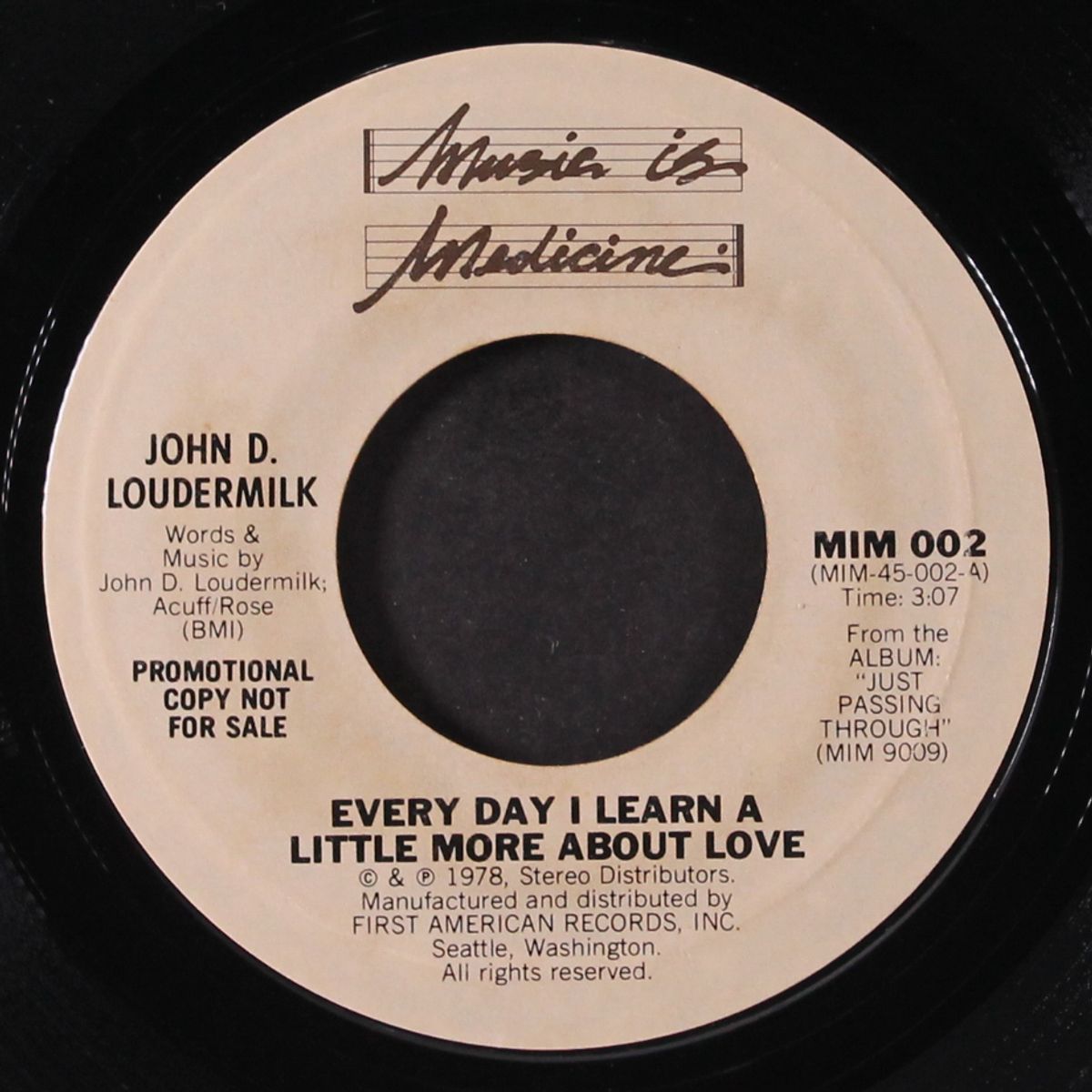 every day i learn a little more about love / what would it take by JOHN D. LOUDERMILK
