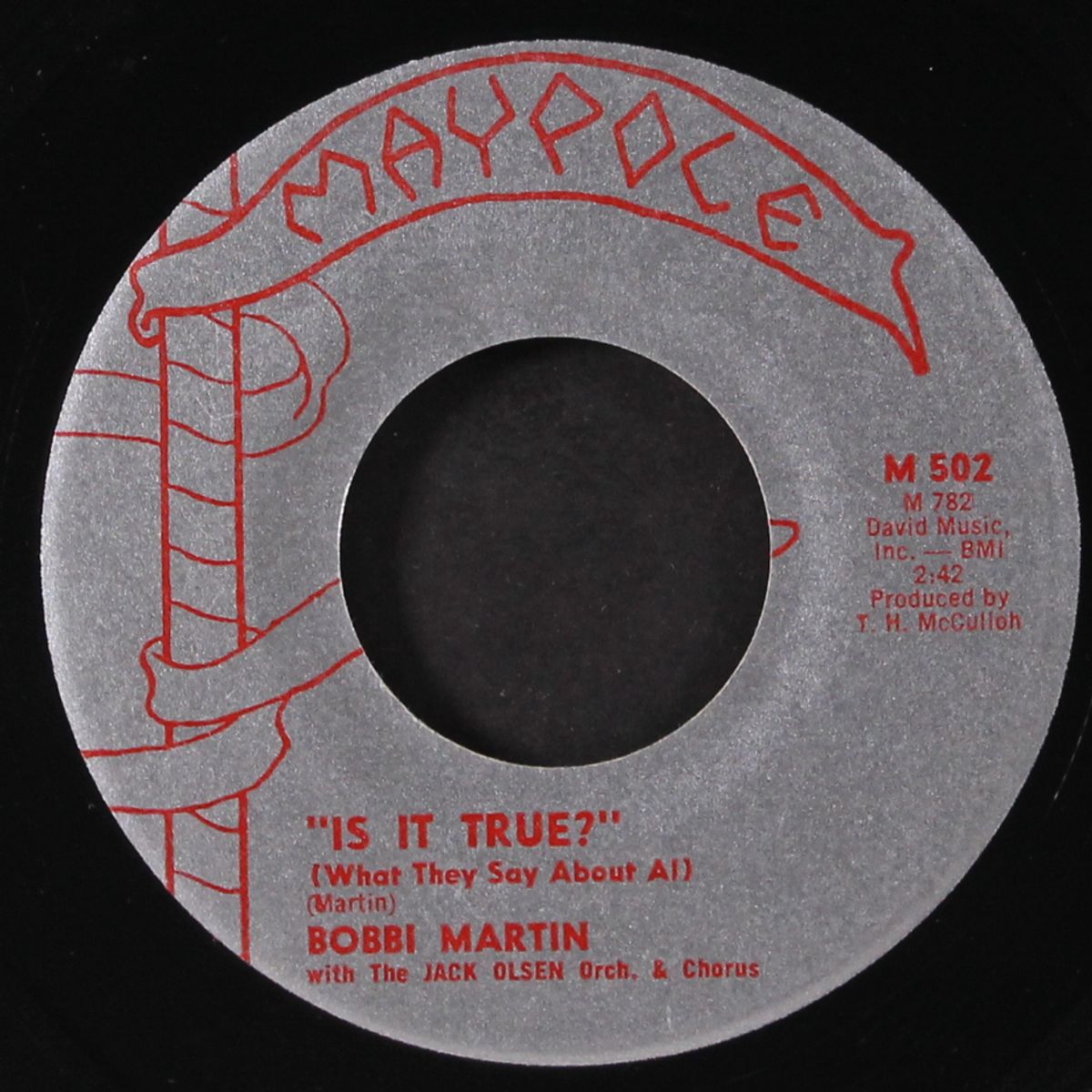 is it true / i'll wait forever by BOBBI MARTIN