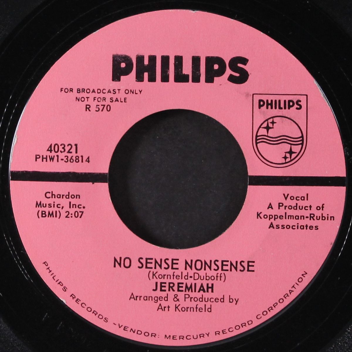 goin' lovin' with you / no sense nonsense by JEREMIAH