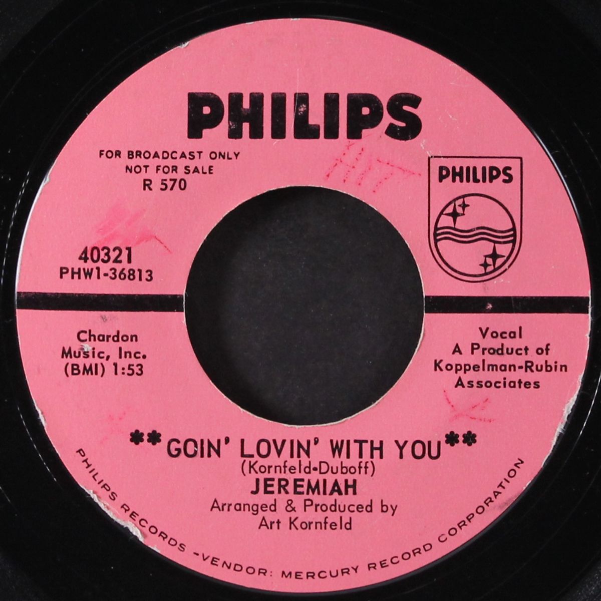 goin' lovin' with you / no sense nonsense by JEREMIAH