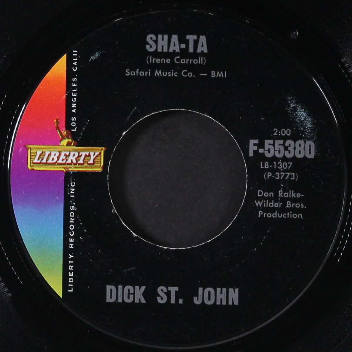 sha-ta / 'gonna stick by you by DICK ST. JOHN