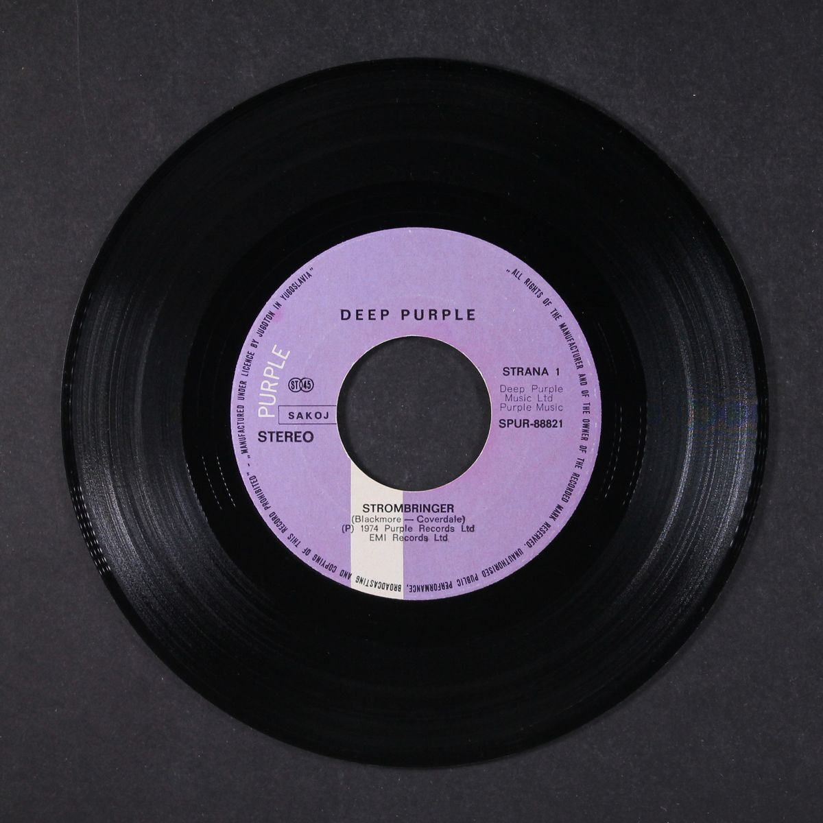 stormbringer / love don't mean a thing by DEEP PURPLE