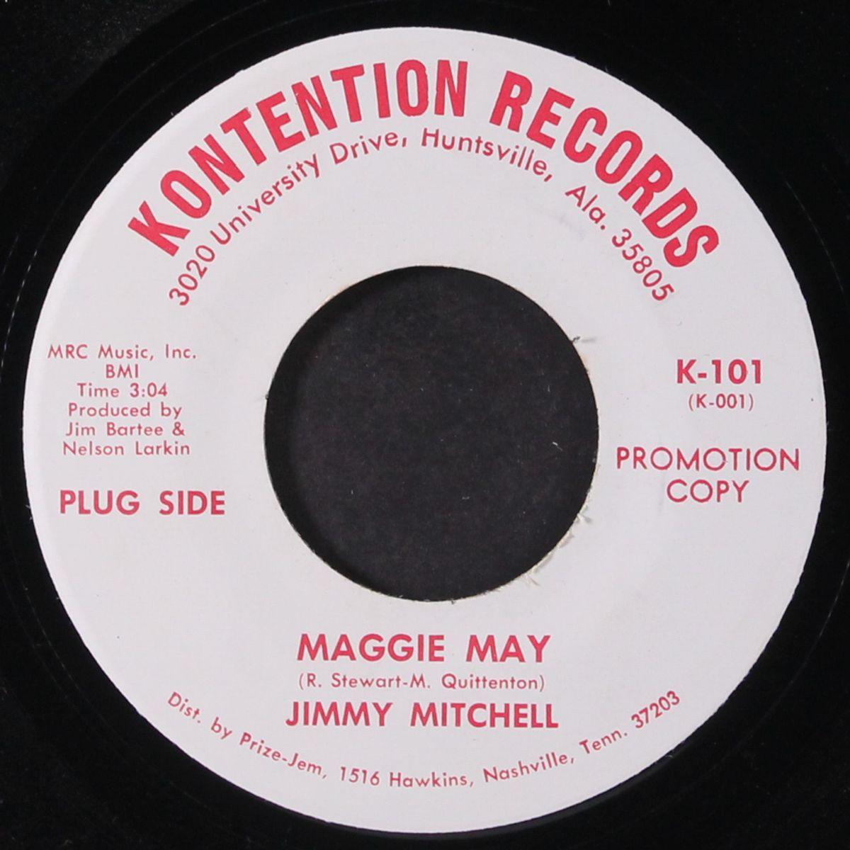 maggie may / i didn't see the change coming on by JIMMY MITCHELL