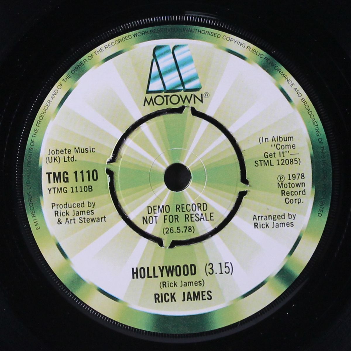 you and i / hollywood by RICK JAMES