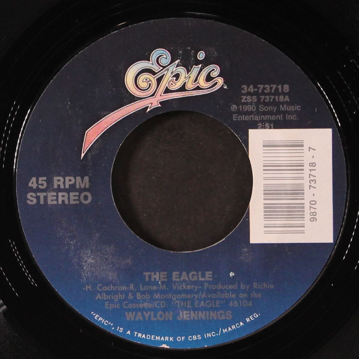 the eagle / what bothers me most by WAYLON JENNINGS