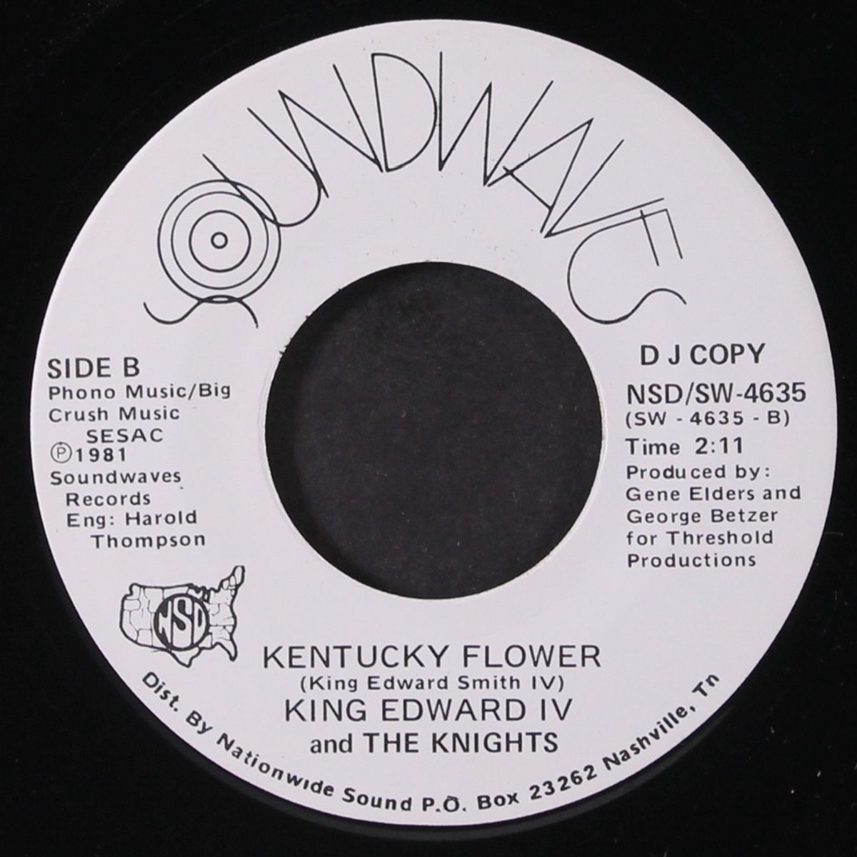keep on movin' / kentucky flower by KING EDWARD IV & KNIGHTS