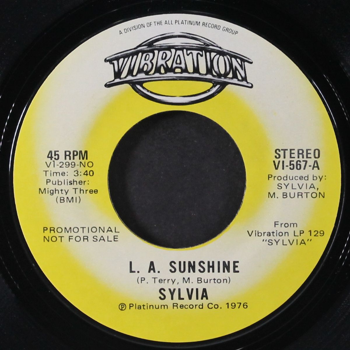 l.a. sunshine / same by SYLVIA