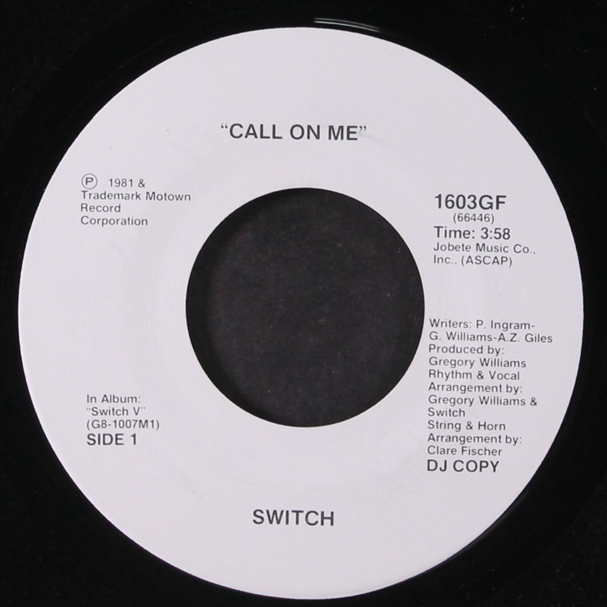 call on me / same by SWITCH