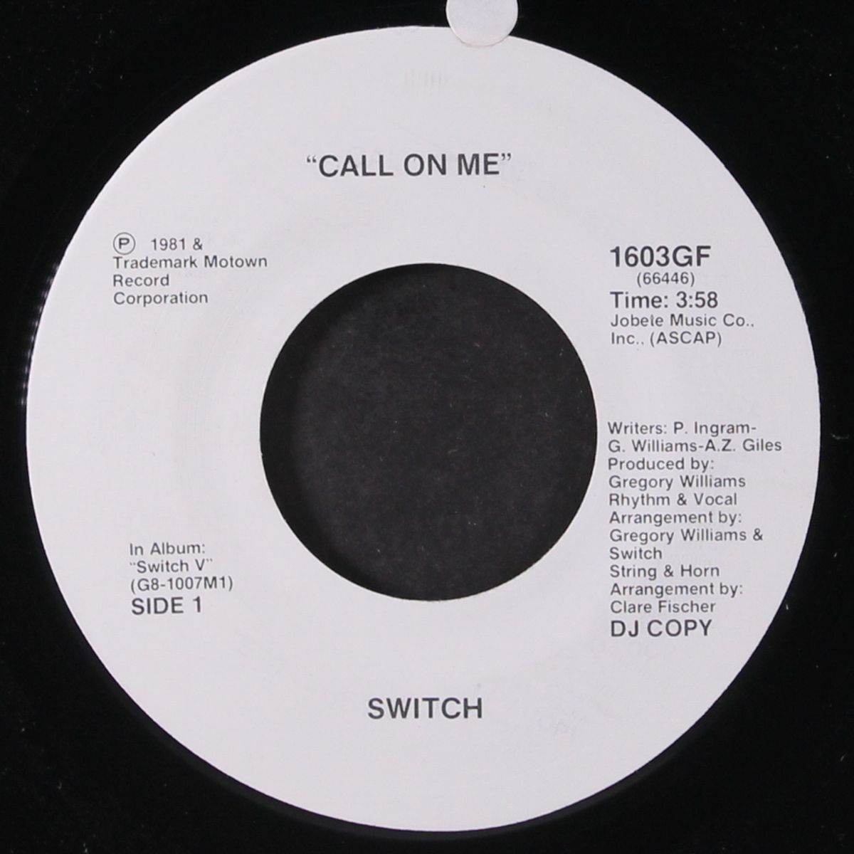 call on me / same by SWITCH