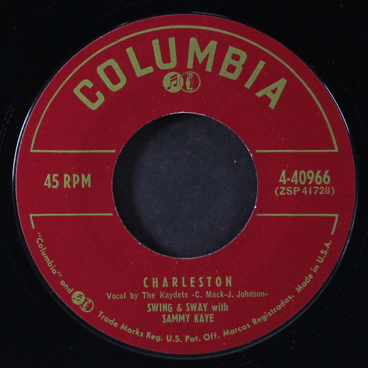 charleston / posin' by SAMMY KAYE