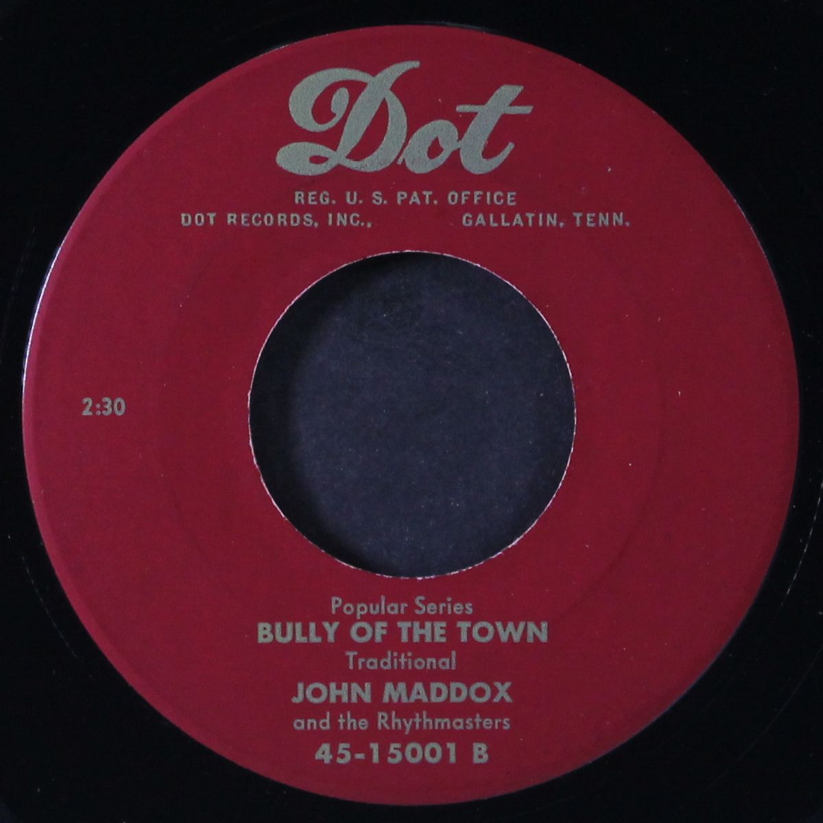 san antonio rose / bully of the town by JOHNNY MADDOX