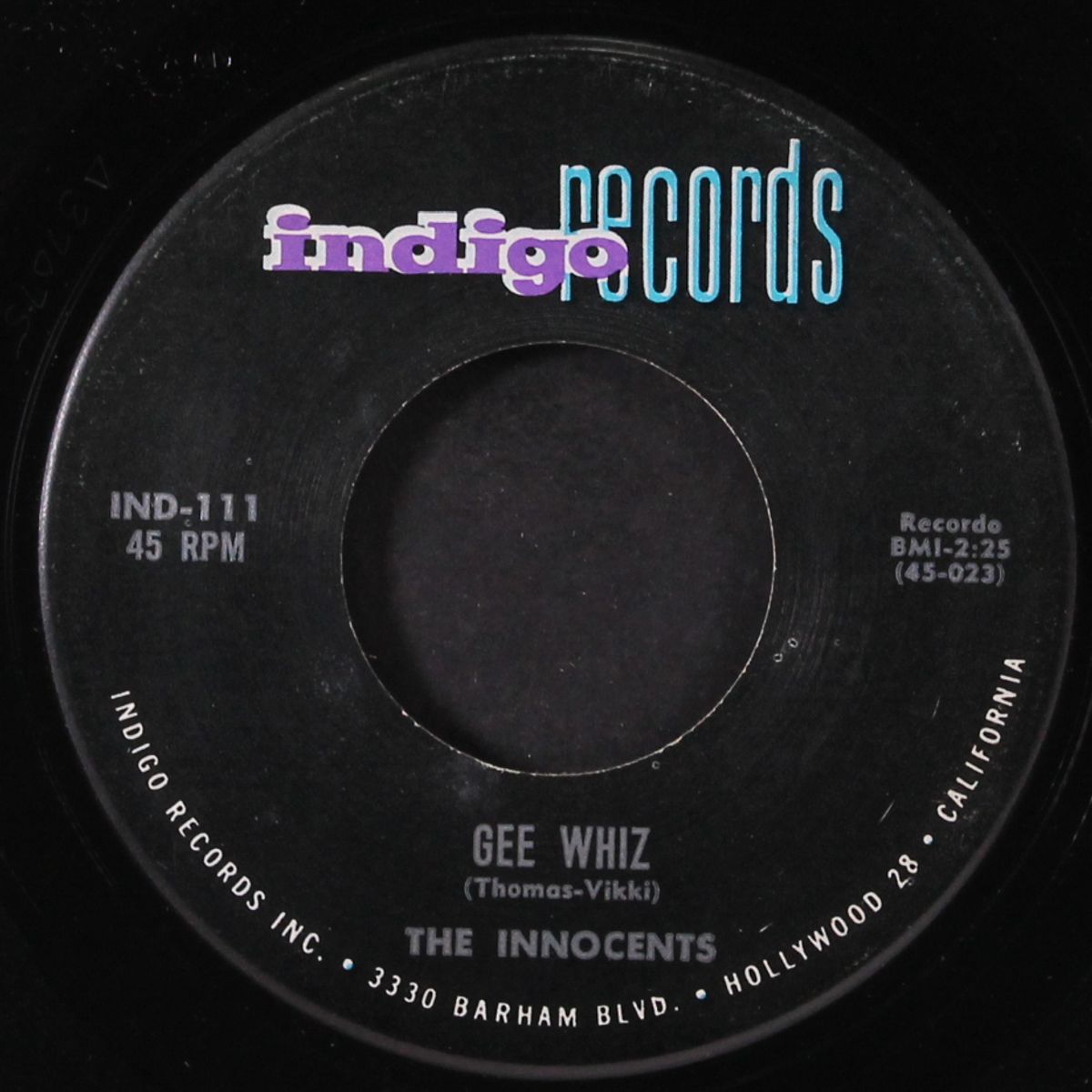 gee whiz / please mr. sun by INNOCENTS