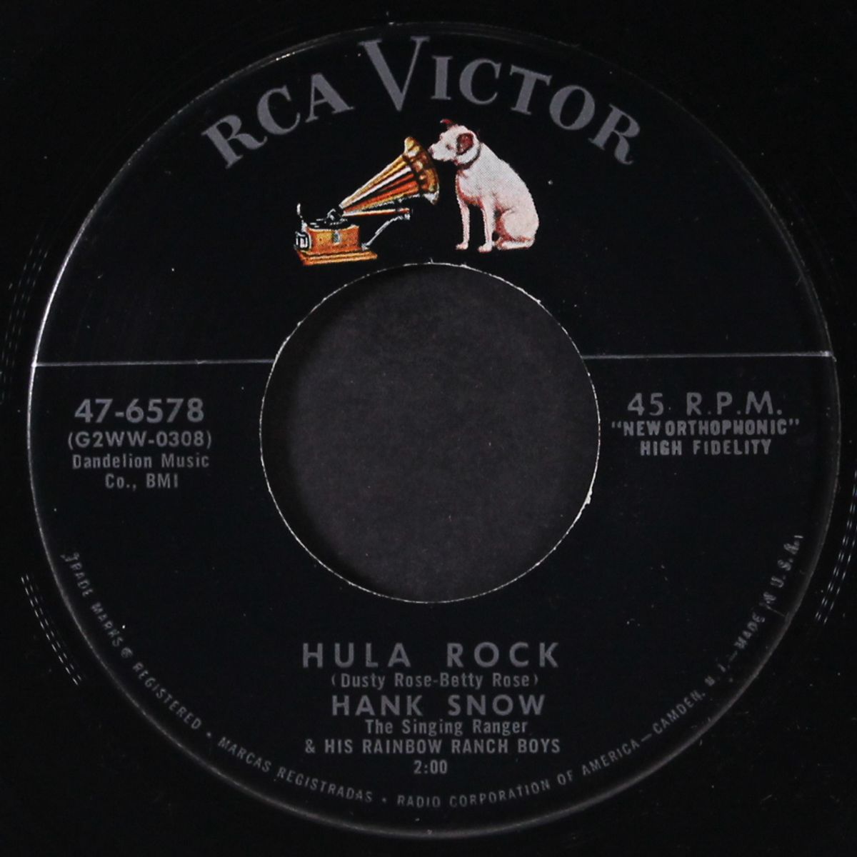conscience i'm guilty / hula rock by HANK SNOW