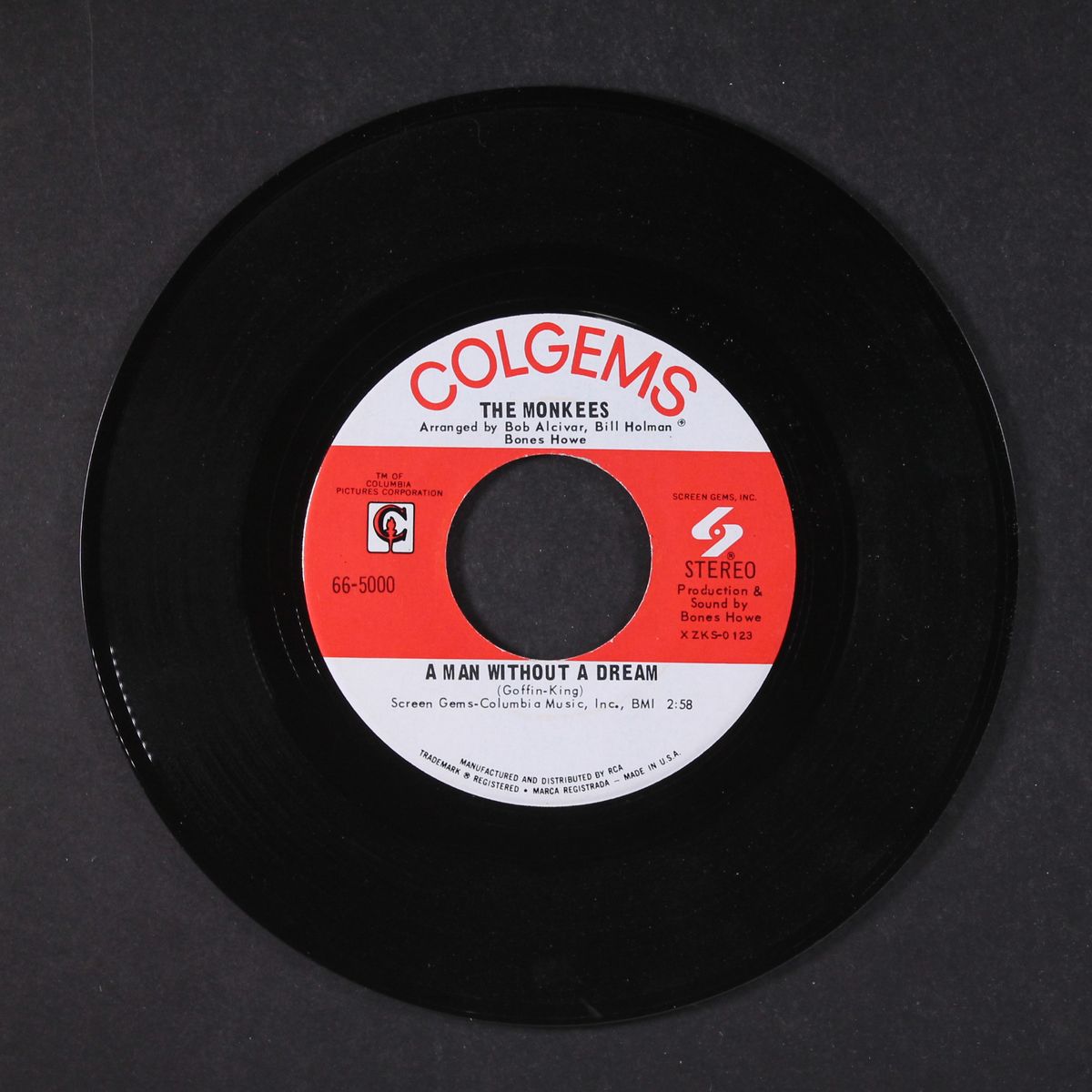 tear drop city / a man without a dream by MONKEES