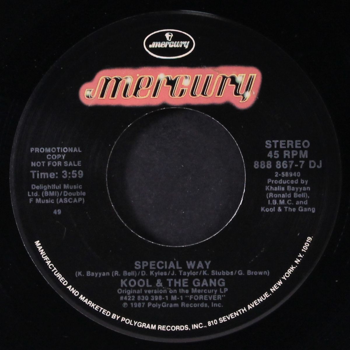 special way / same by KOOL & THE GANG