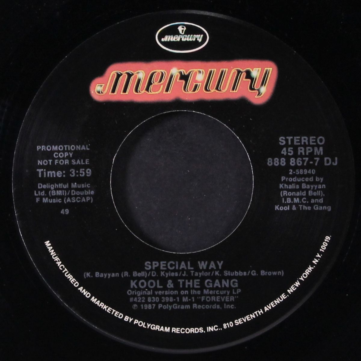 special way / same by KOOL & THE GANG