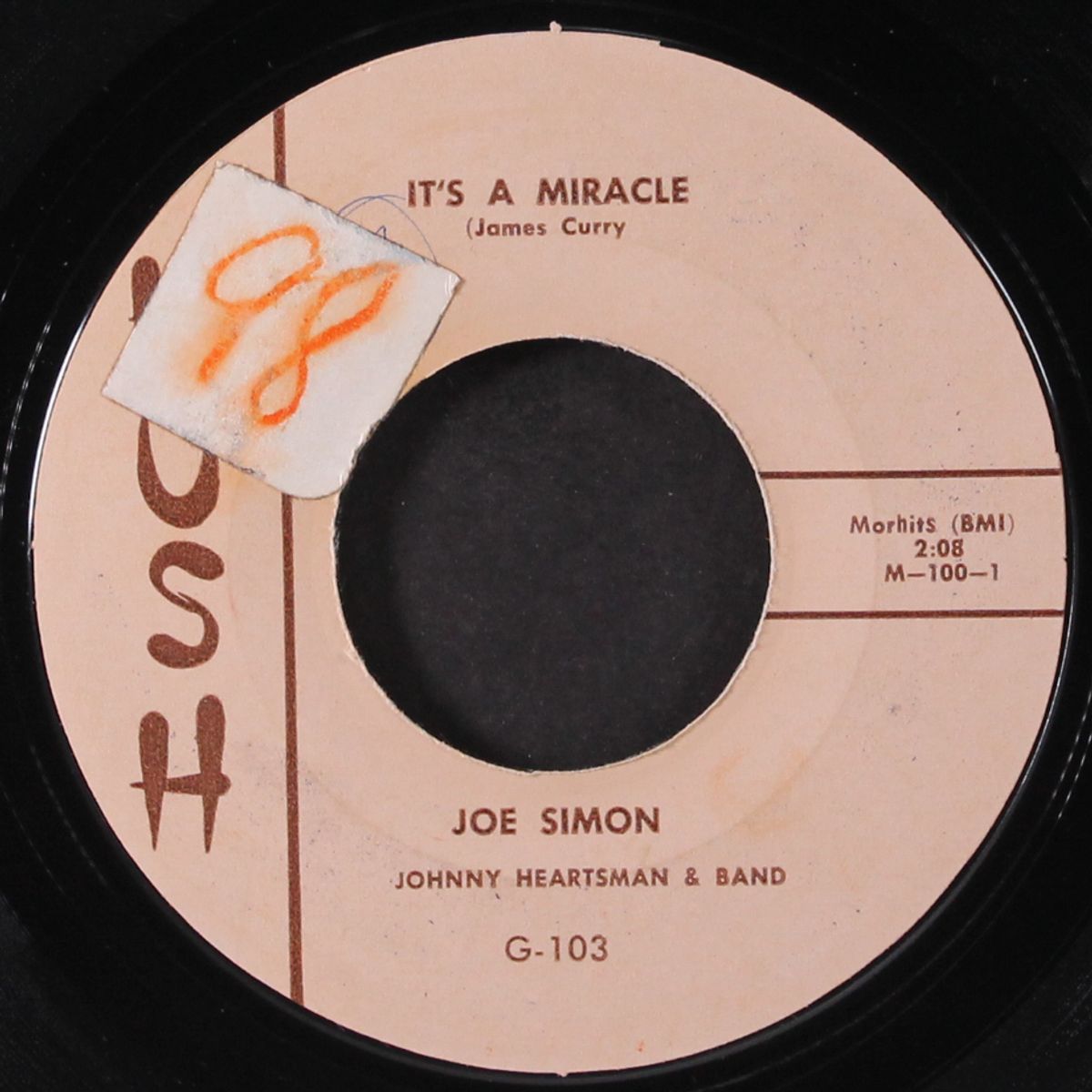 land of love / it's a miracle by JOE SIMON & GROUP