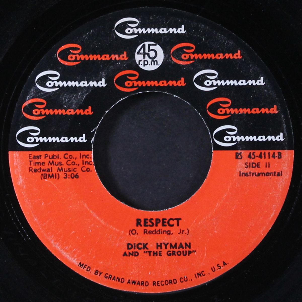 respect / in the heat of the night by DICK HYMAN