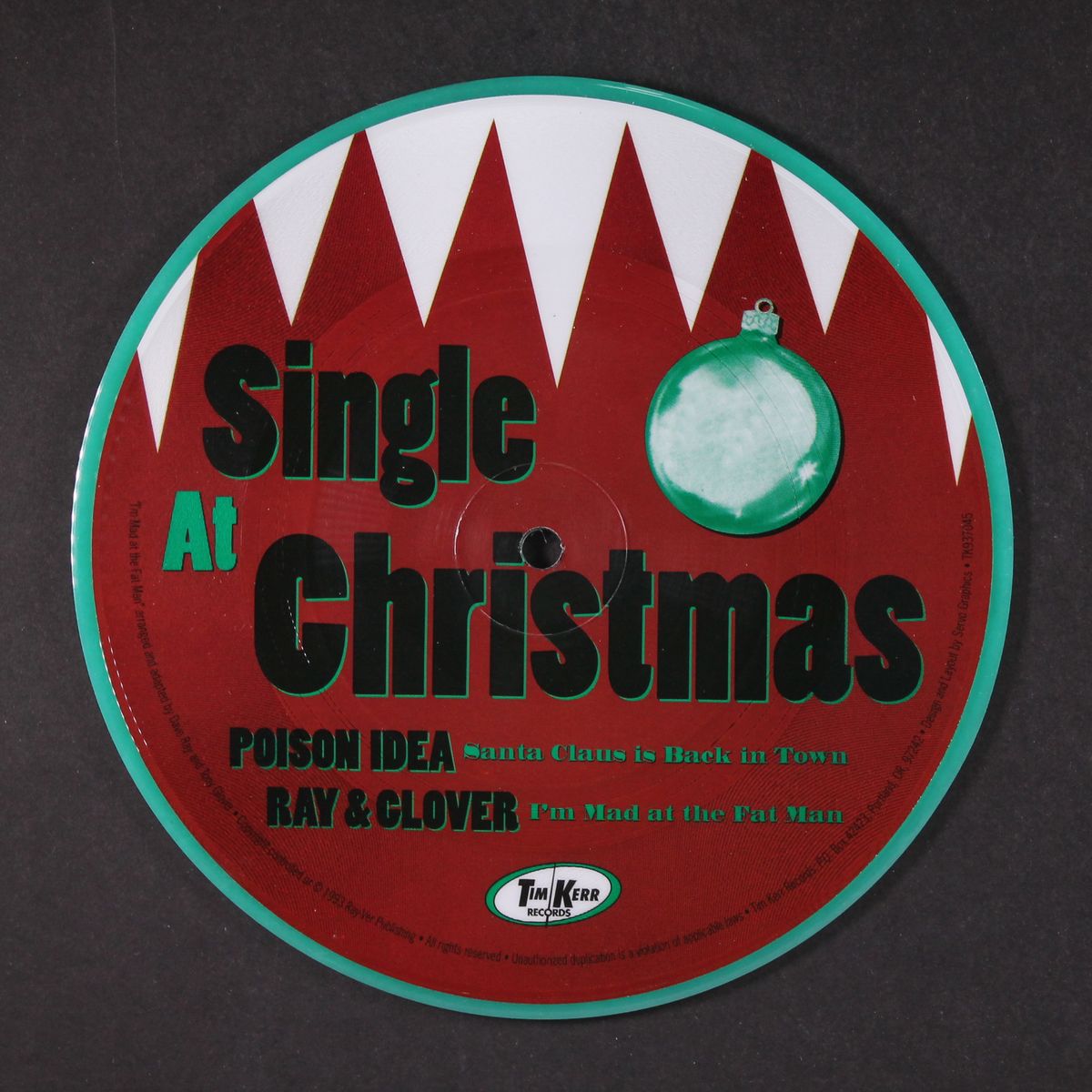 santa claus is back in town / i'm mad a t the fat man by POISON IDEA / RAY & GLOVER