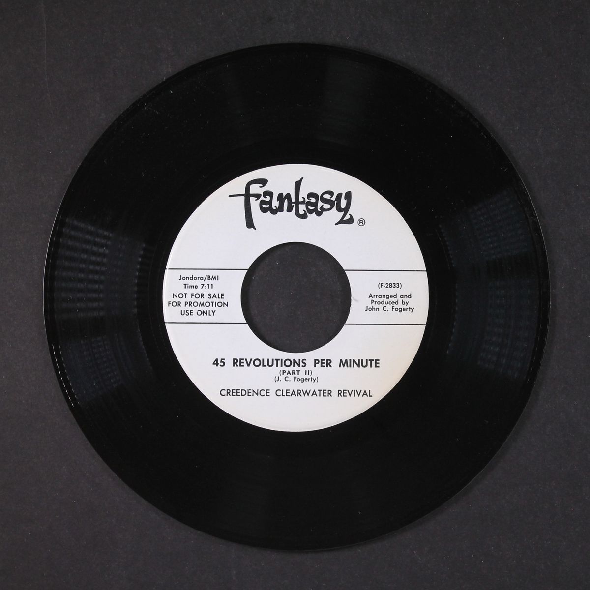 45 revolutions per minute by CREEDENCE CLEARWATER REVIVAL
