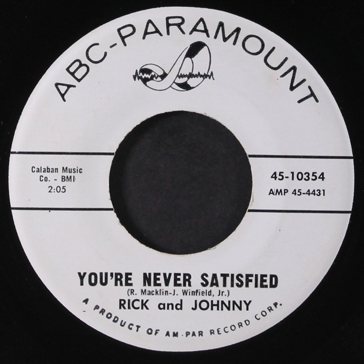 page 77 / you're never satisfied by RICK & JOHNNY