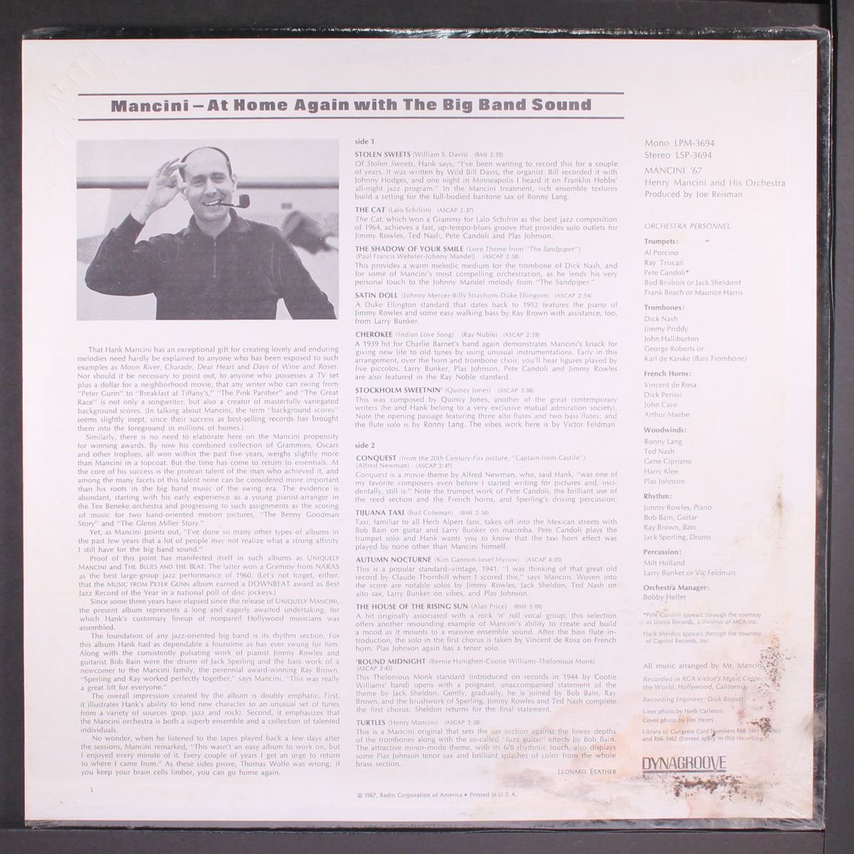 mancini '67 by HENRY MANCINI
