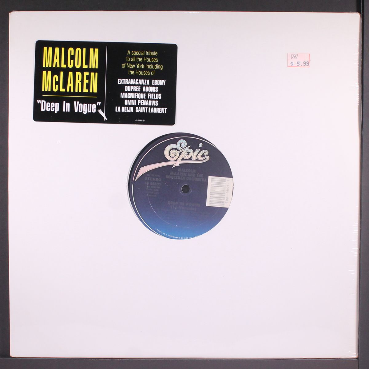 deep in vogue by MALCOLM MCLAREN