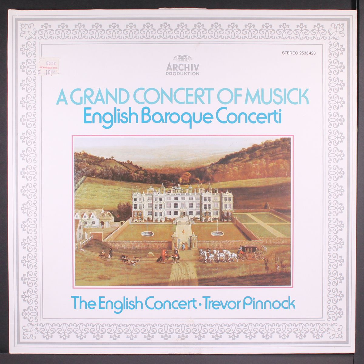 the english concert by TREVOR PINNOCK
