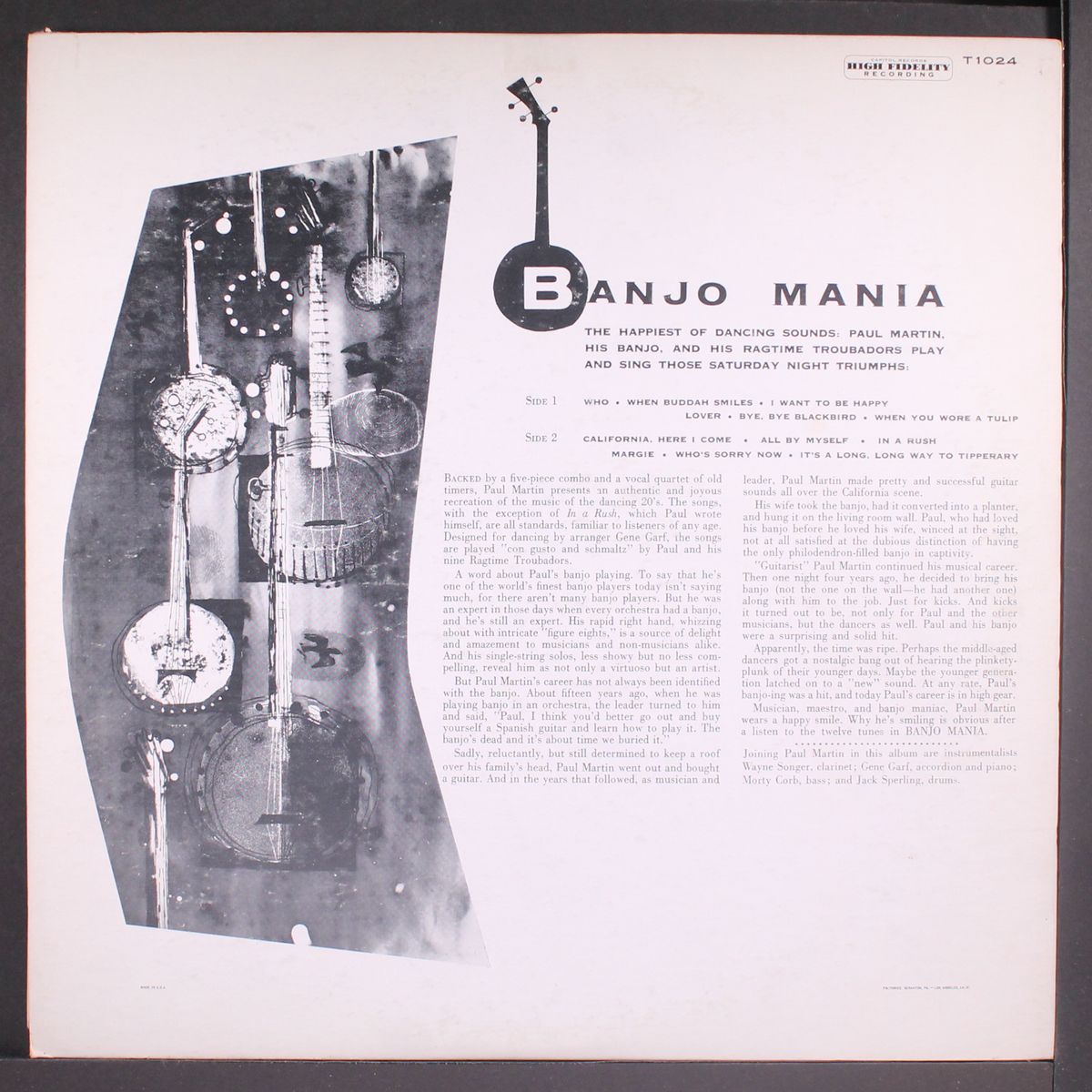 banjo mania by PAUL MARTIN