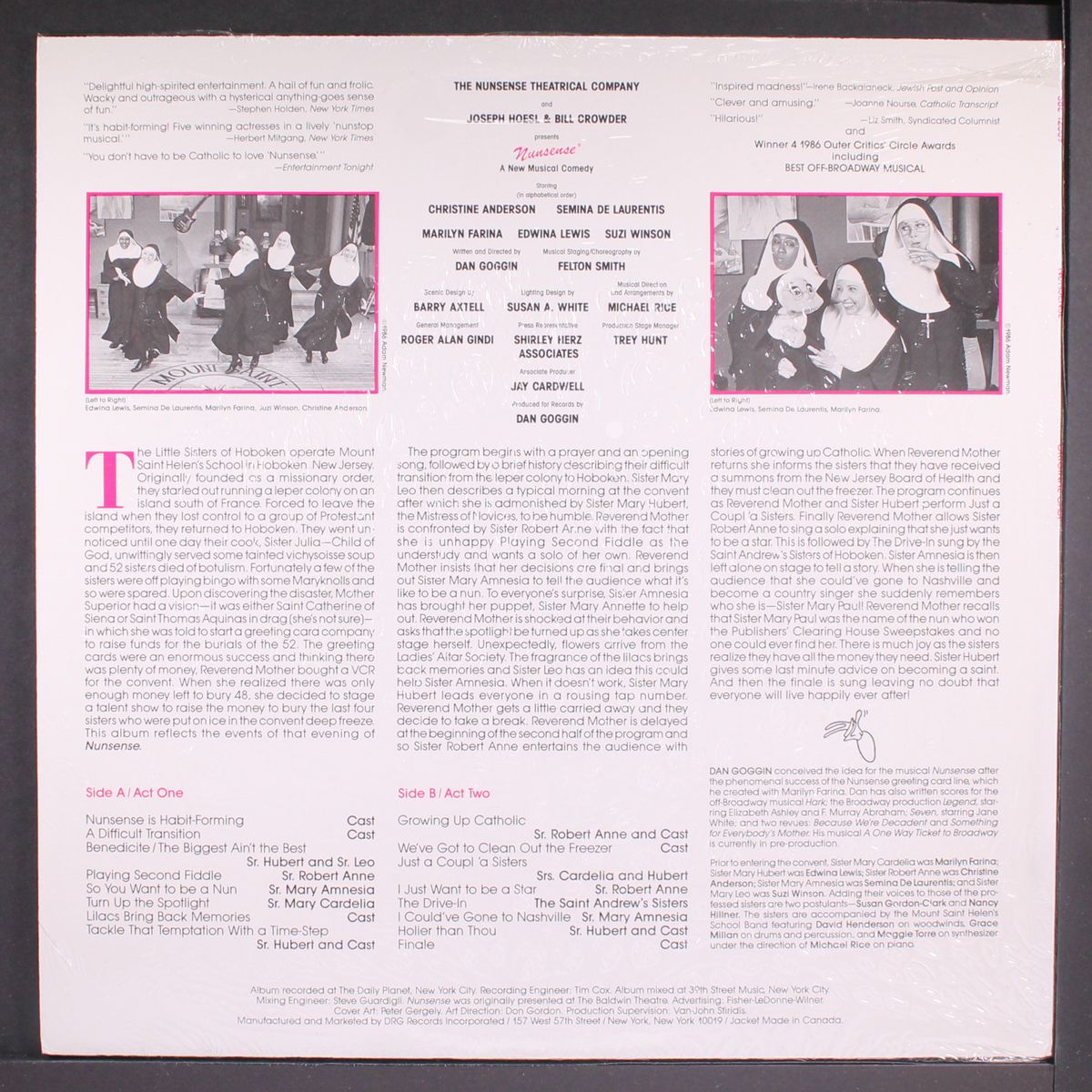 nunsense by ORIGINAL CAST