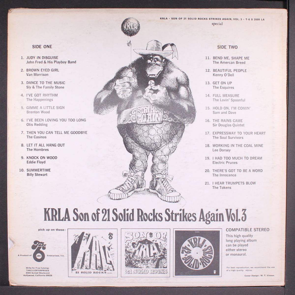 krla son of 21 solid rocks strikes again vol. 3 by VARIOUS