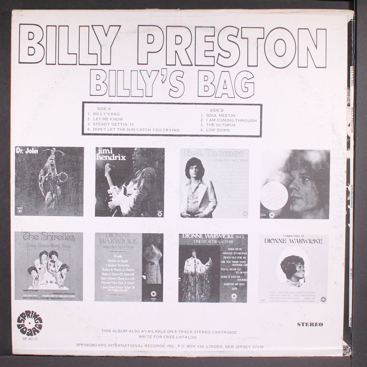billy's bag by BILLY PRESTON