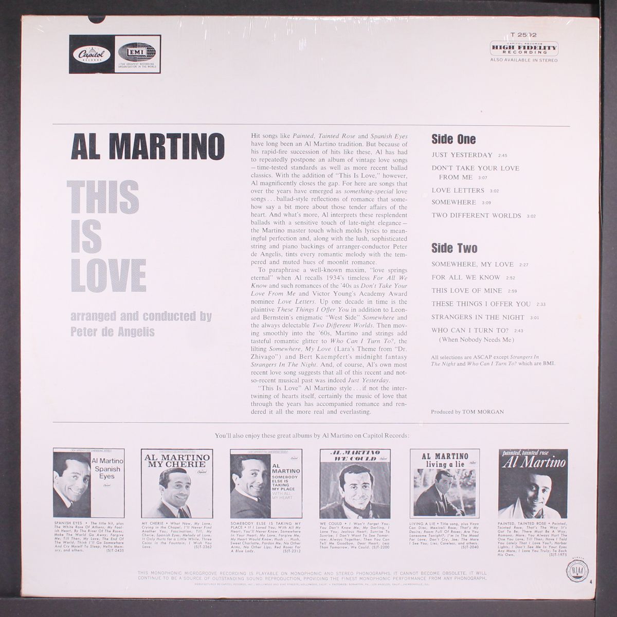 this is love by AL MARTINO