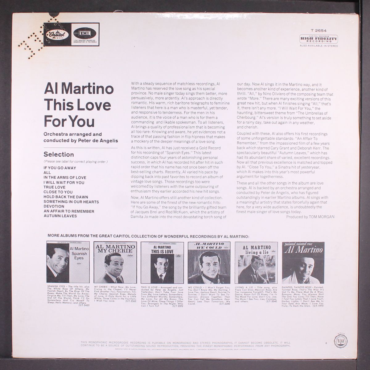 this love for you by AL MARTINO
