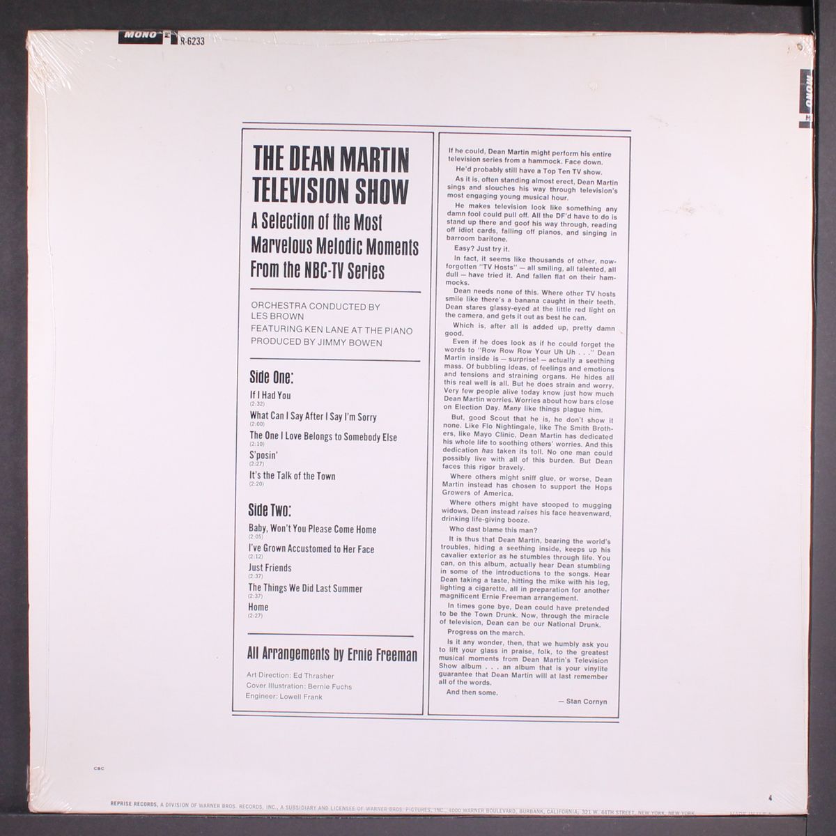 the dean martin tv show by DEAN MARTIN