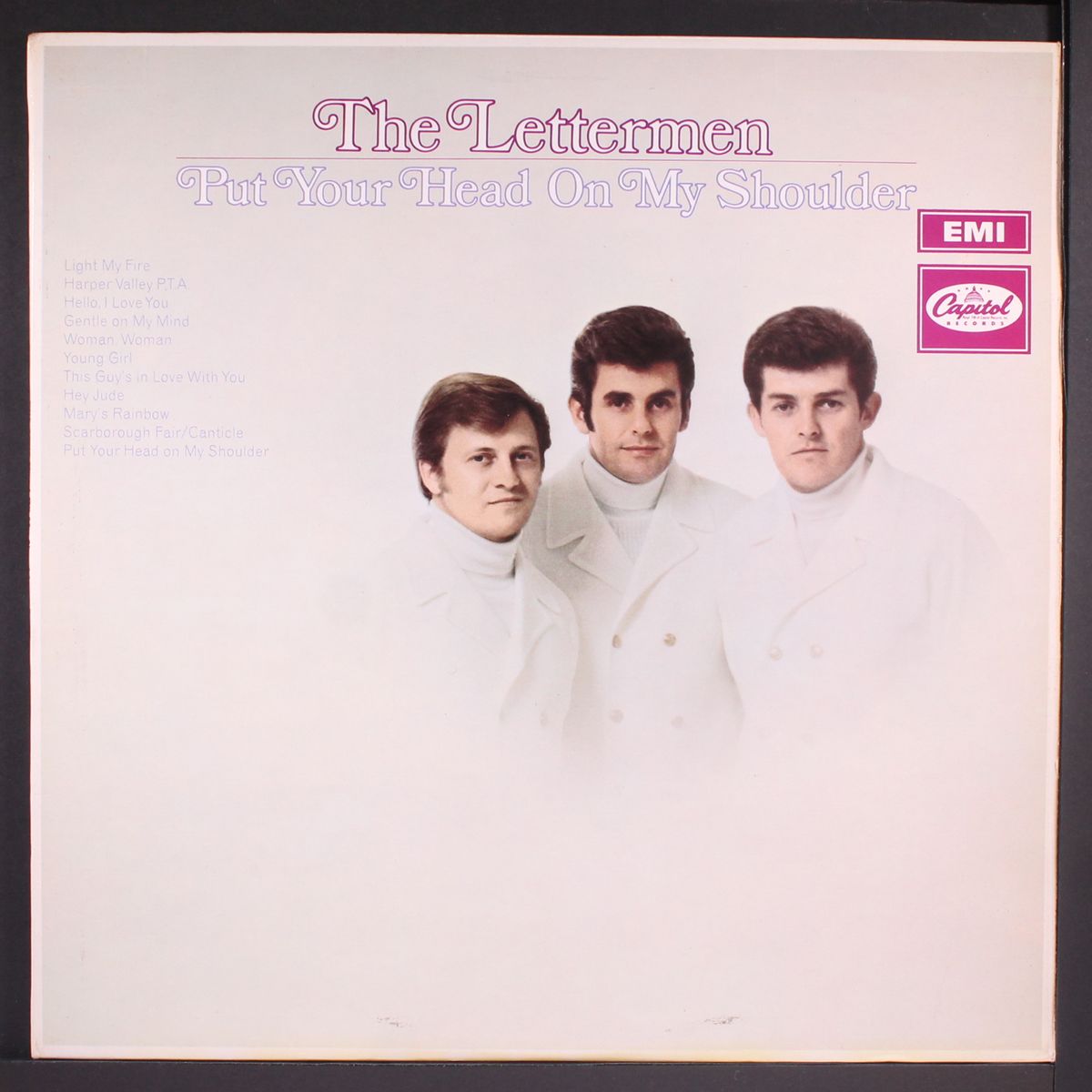 put your head on my shoulder by LETTERMEN