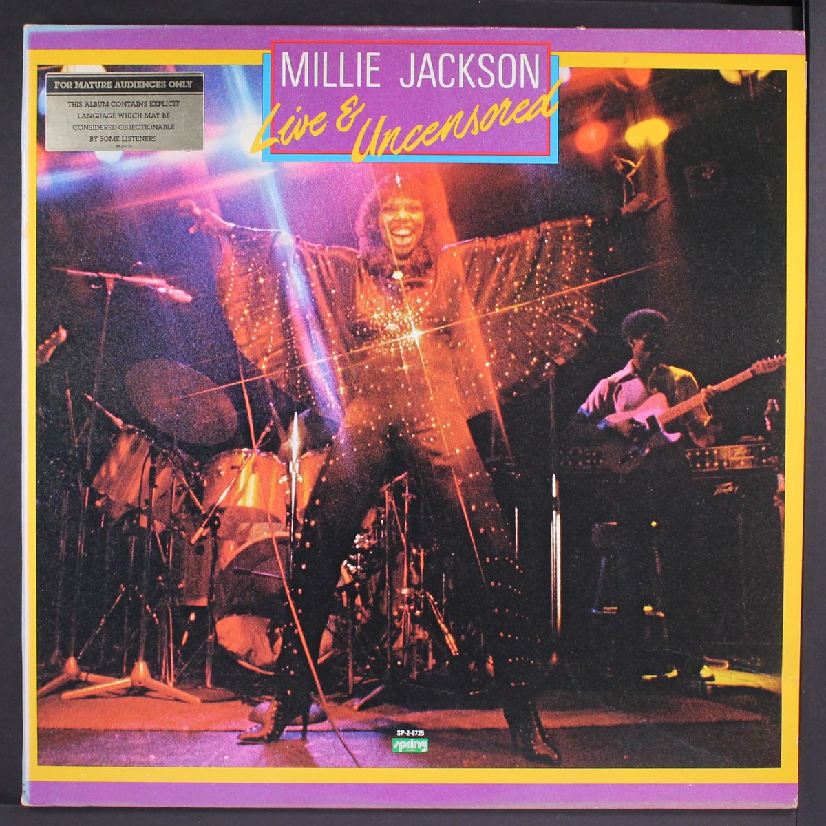 live and uncensored by MILLIE JACKSON