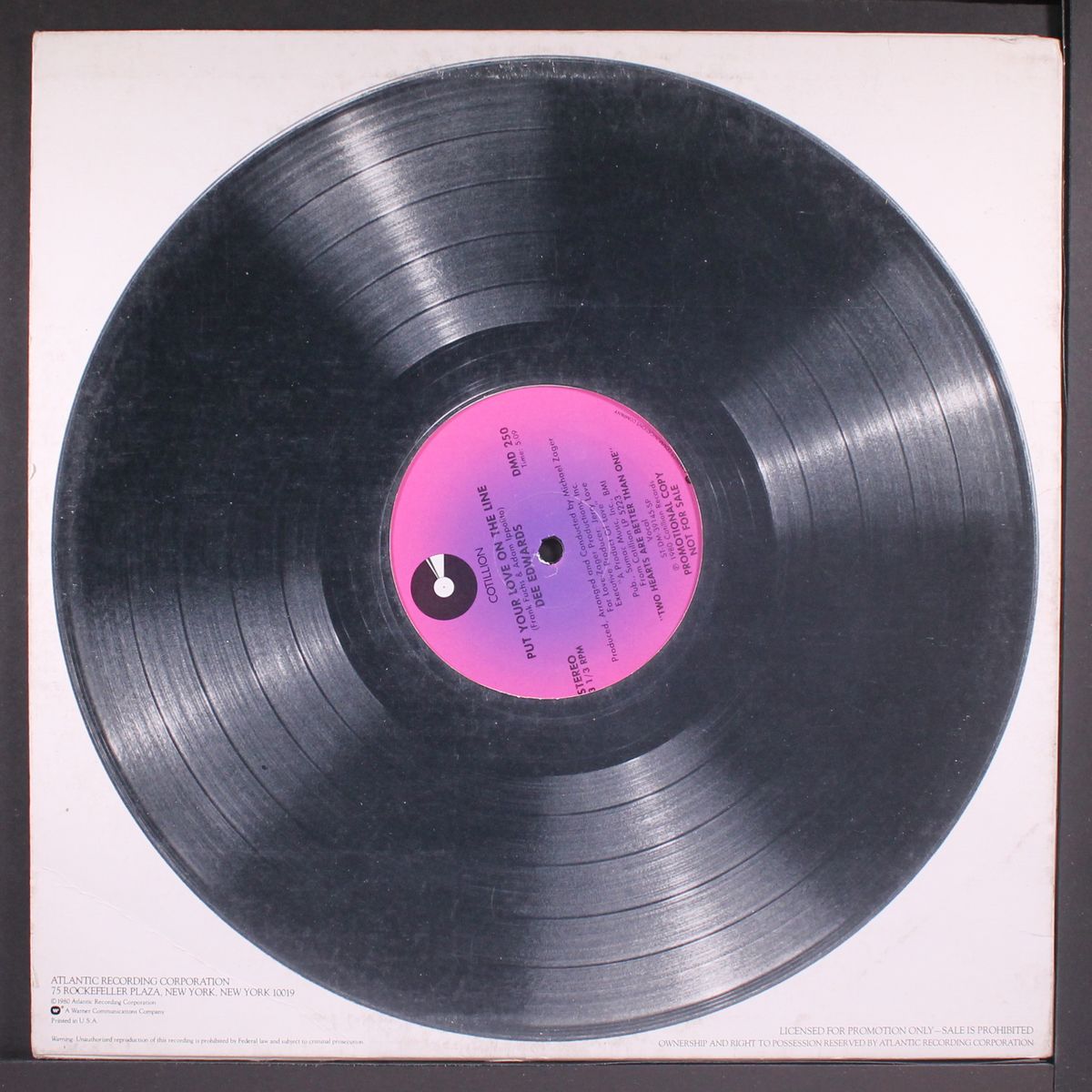 put your love on the line / same by DEE EDWARDS
