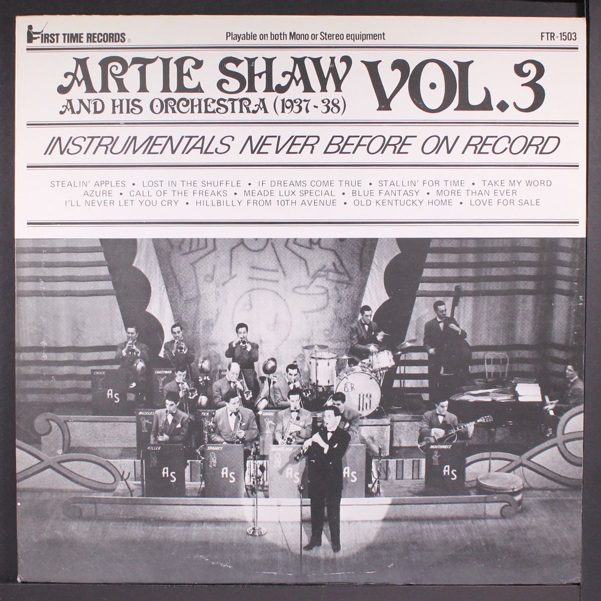 vol. 3, 1937-1938 by ARTIE SHAW