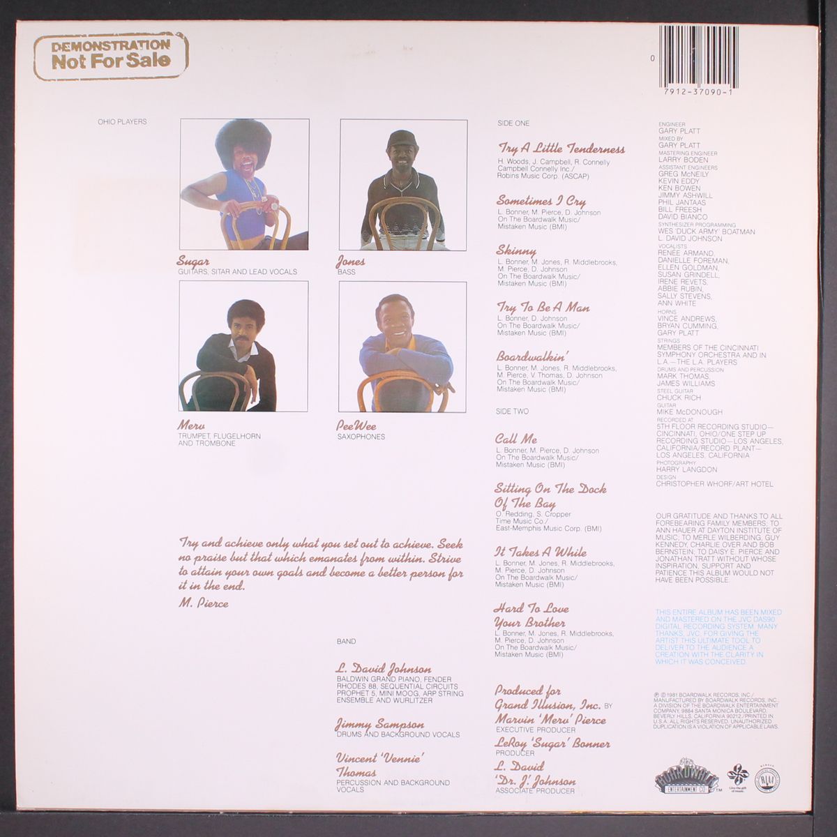 tenderness by OHIO PLAYERS