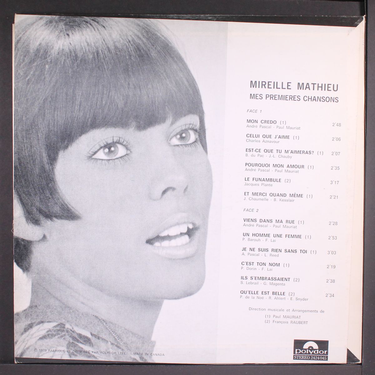 mes premieres chansons by MIREILLE MATHIEU