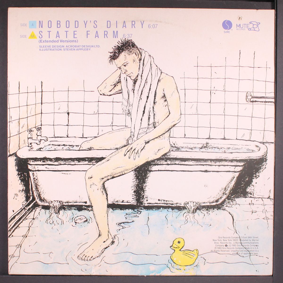 nobody's diary by YAZ