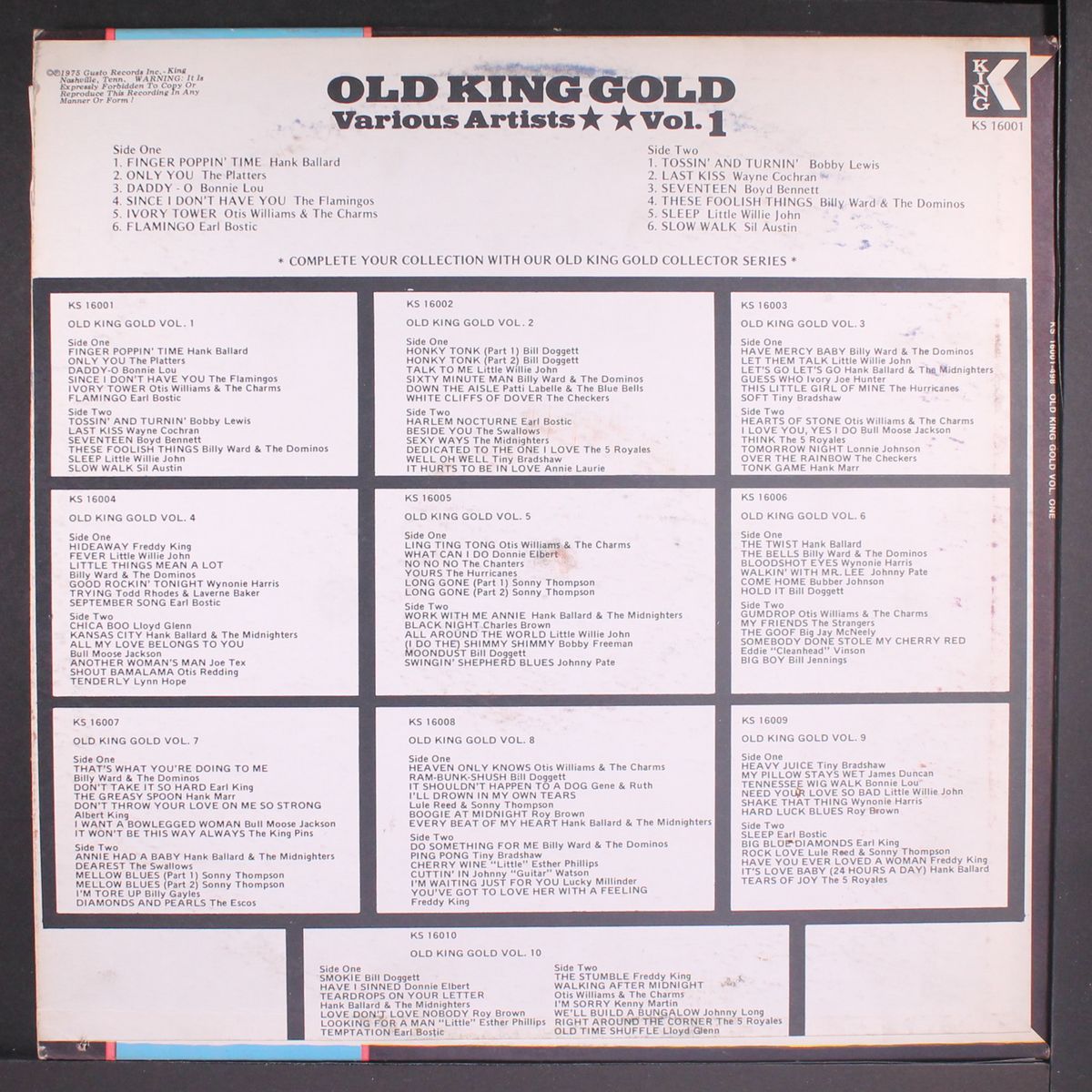 old king gold, vol. 1 by VARIOUS