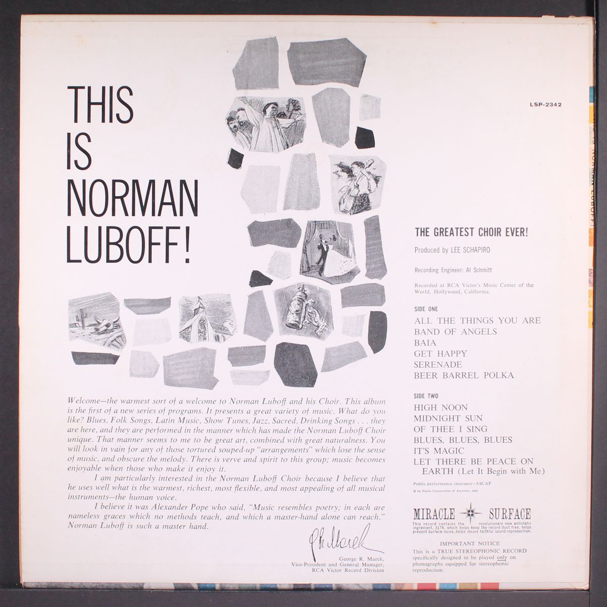 this is norman luboff! by NORMAN LUBOFF CHOIR