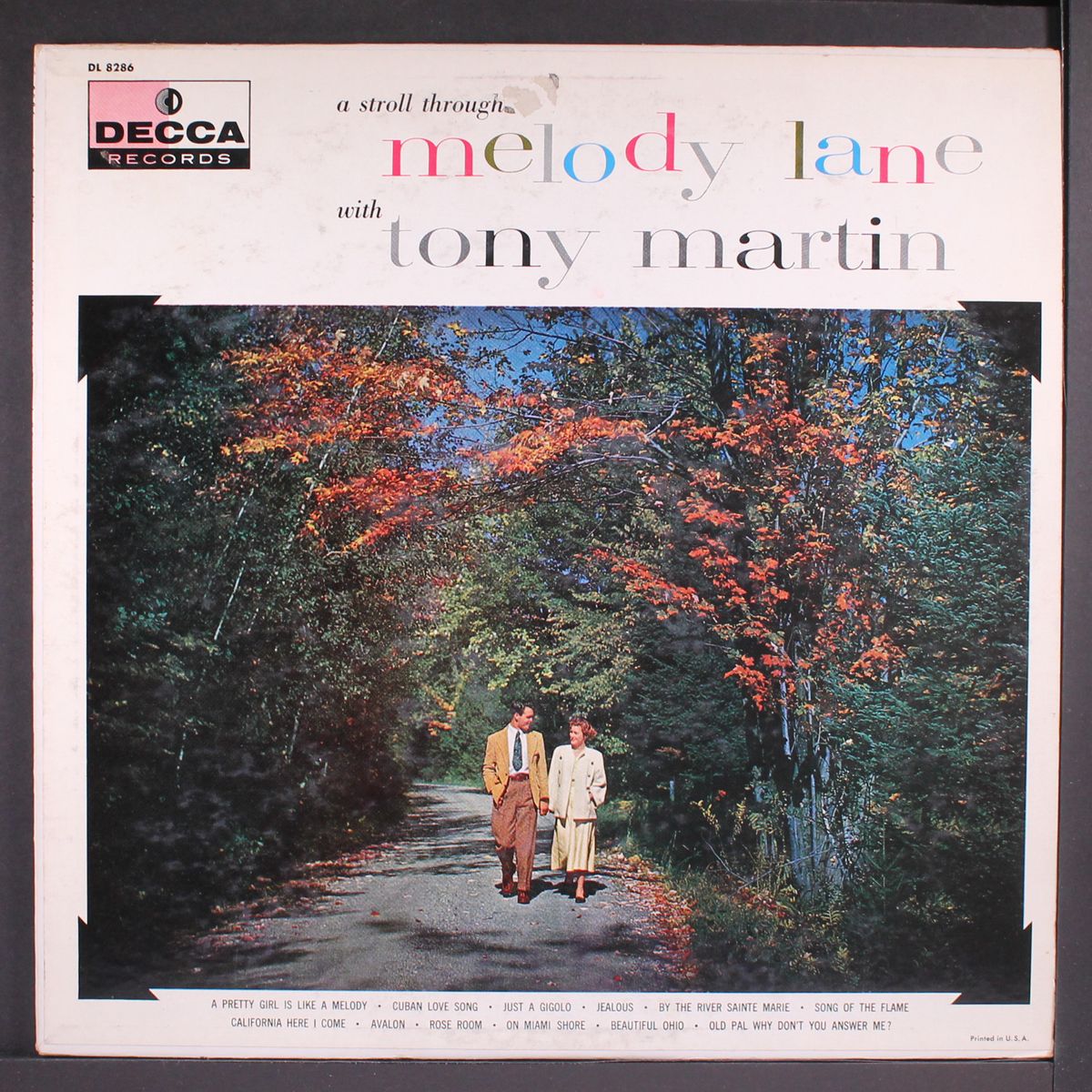melody lane by TONY MARTIN