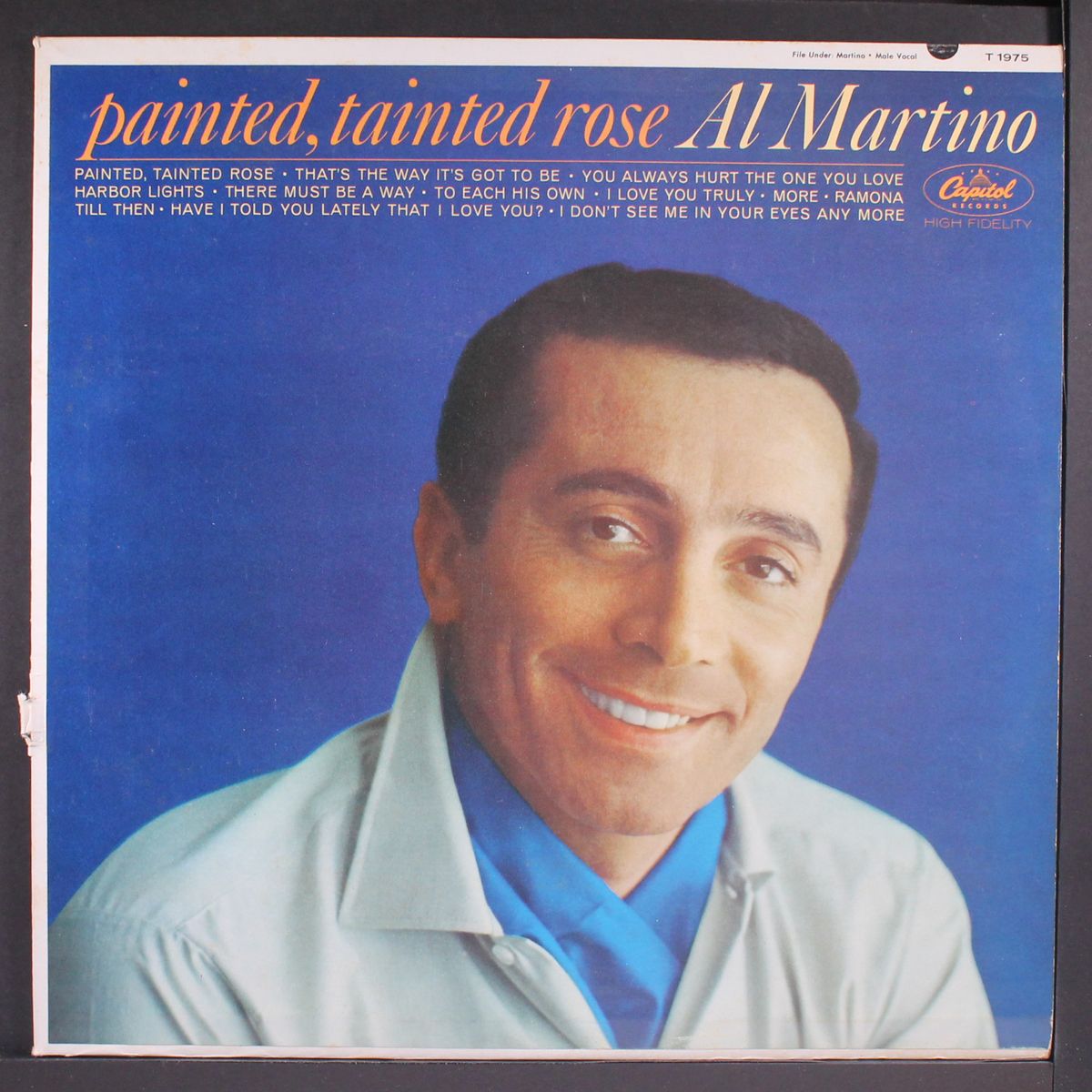 painted, tainted rose by AL MARTINO