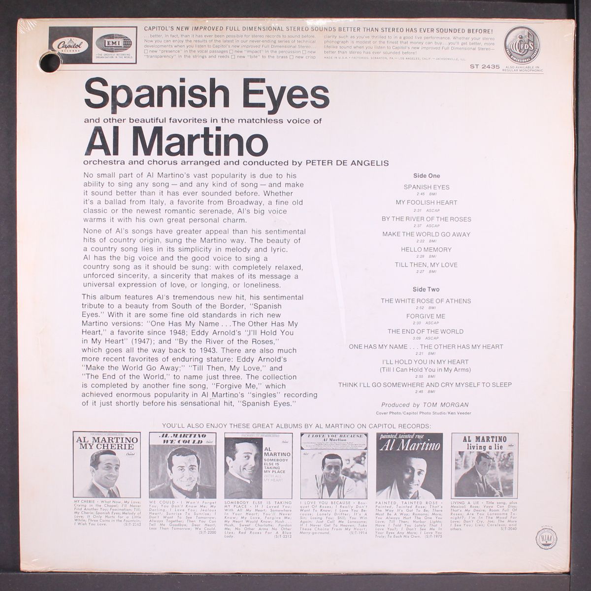 spanish eyes by AL MARTINO