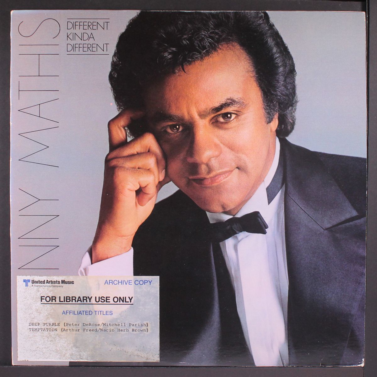 different kinda different by JOHNNY MATHIS